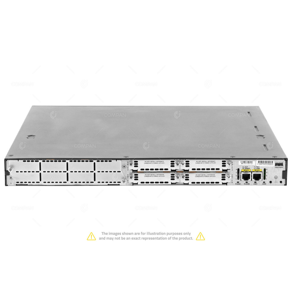 CISCO2811 CISCO 2811 2 PORTS 100MB INTEGRATED SERVICES ROUTER